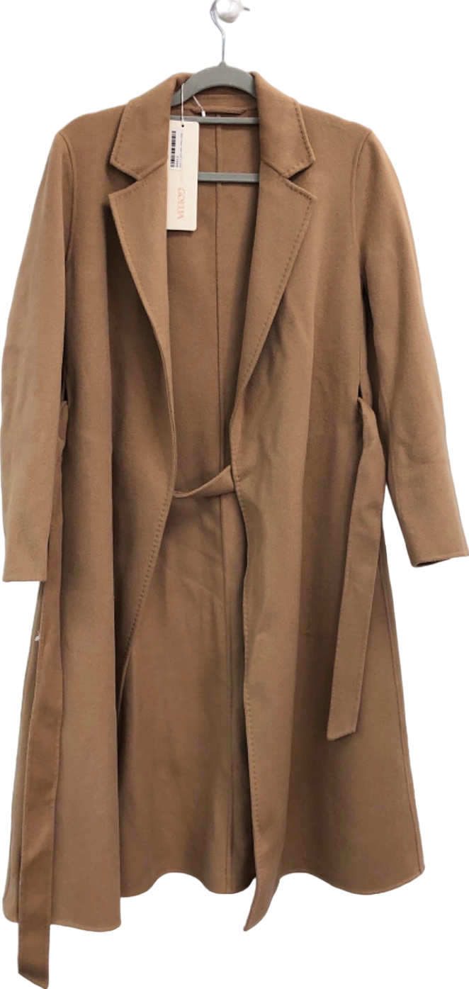 GOELIA Camel Long Coat M