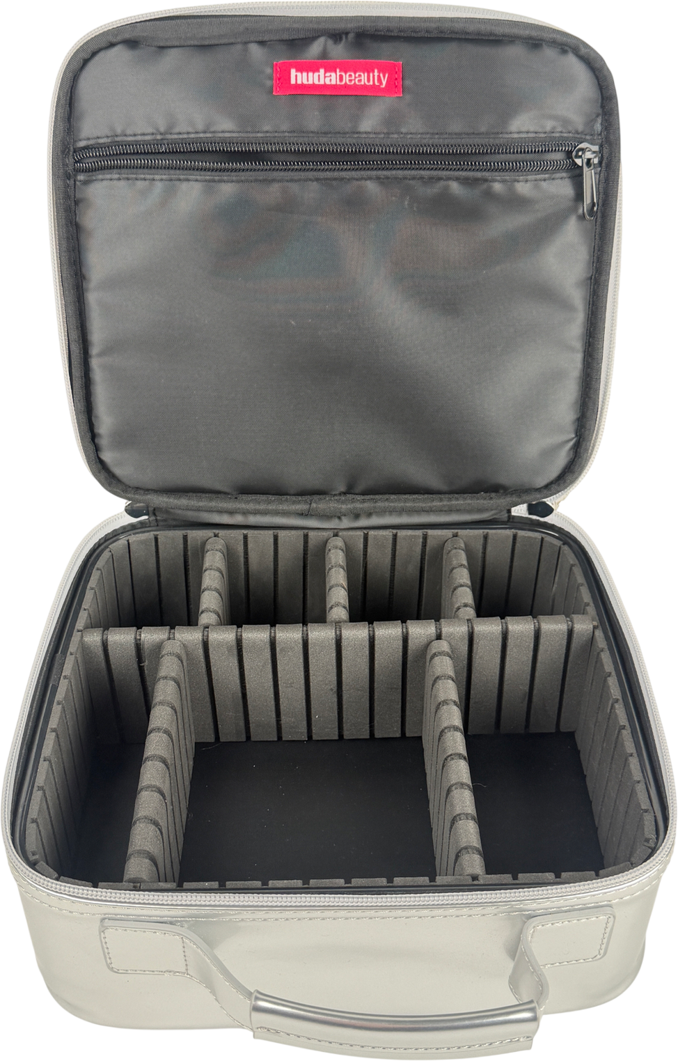 Huda Beauty Metallic Beauty Large Vanity Bag One Size