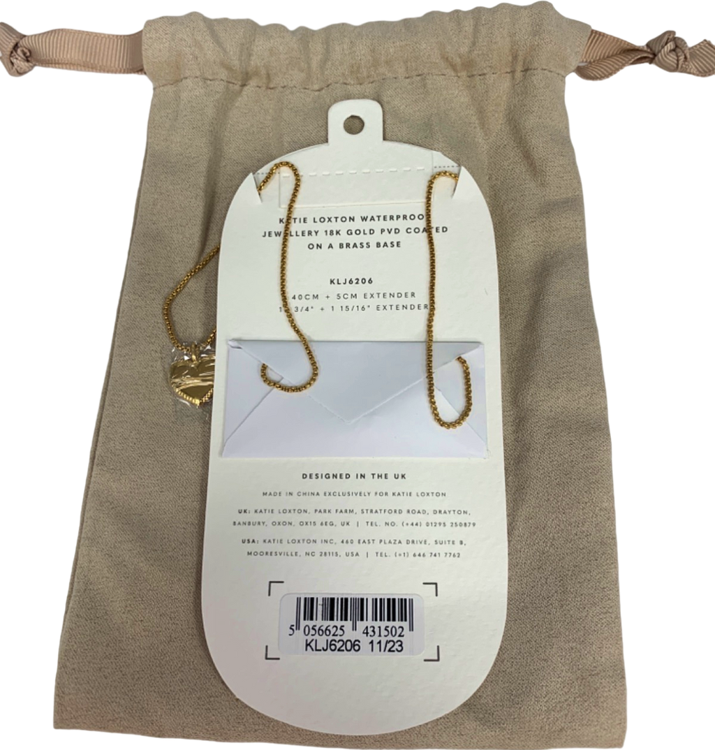 Katie Loxton Gold Bridesmaid Necklace