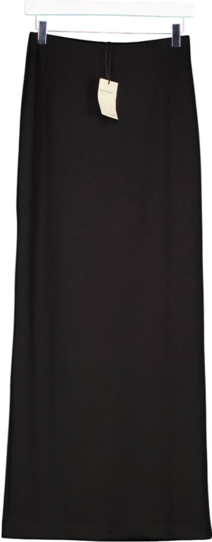 River Island Black City Fresh Maxi Pencil Skirt UK S