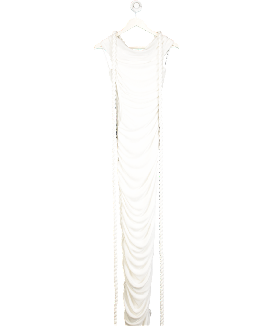 Khanum's White Korro Dress UK S