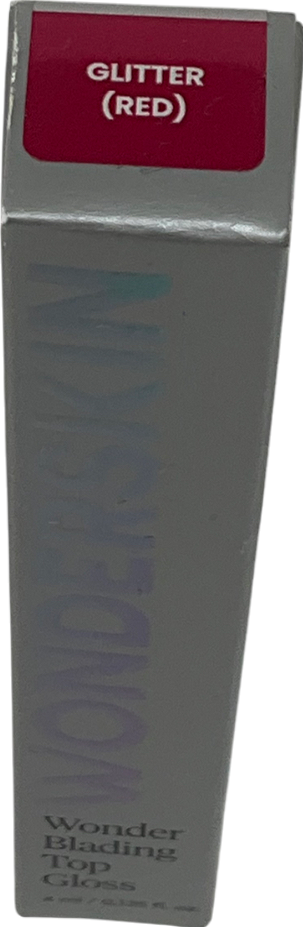 wonderskin Wonder Blading Top Gloss Glitter Red 4ml