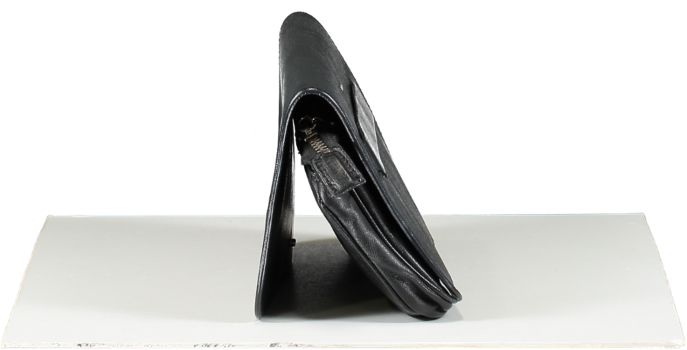 Maison Martin Margiela Black Leather Belt Bag