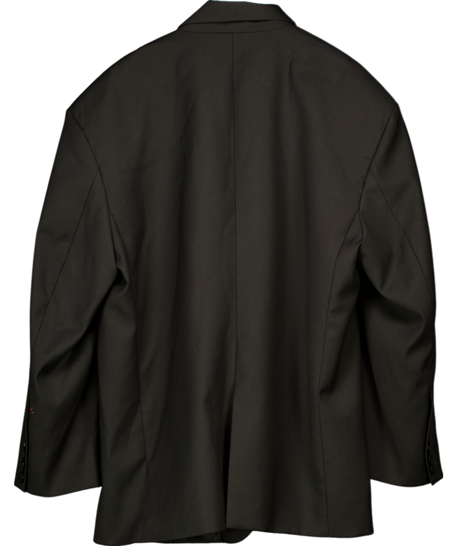 ALL. Black Blazer With Pocket Detail UK L