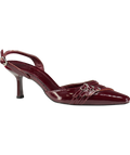 manc Red Skyler-merlot pointed heels UK 6 EU 39 👠