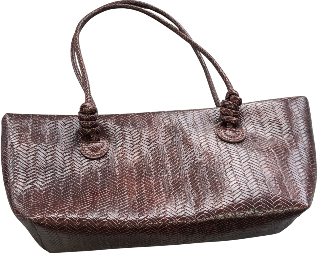 Pull & Bear Brown Woven Shoulder Bag One Size