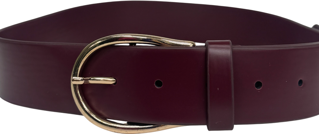 ASOS Red Half Moon Waist Belt UK M