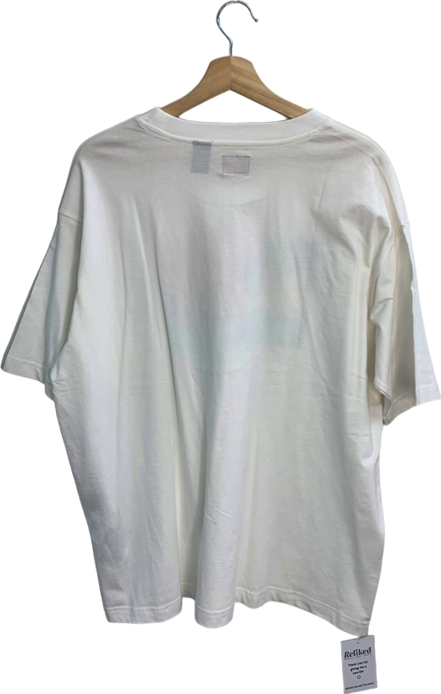 Levi's White Graphic T-Shirt L
