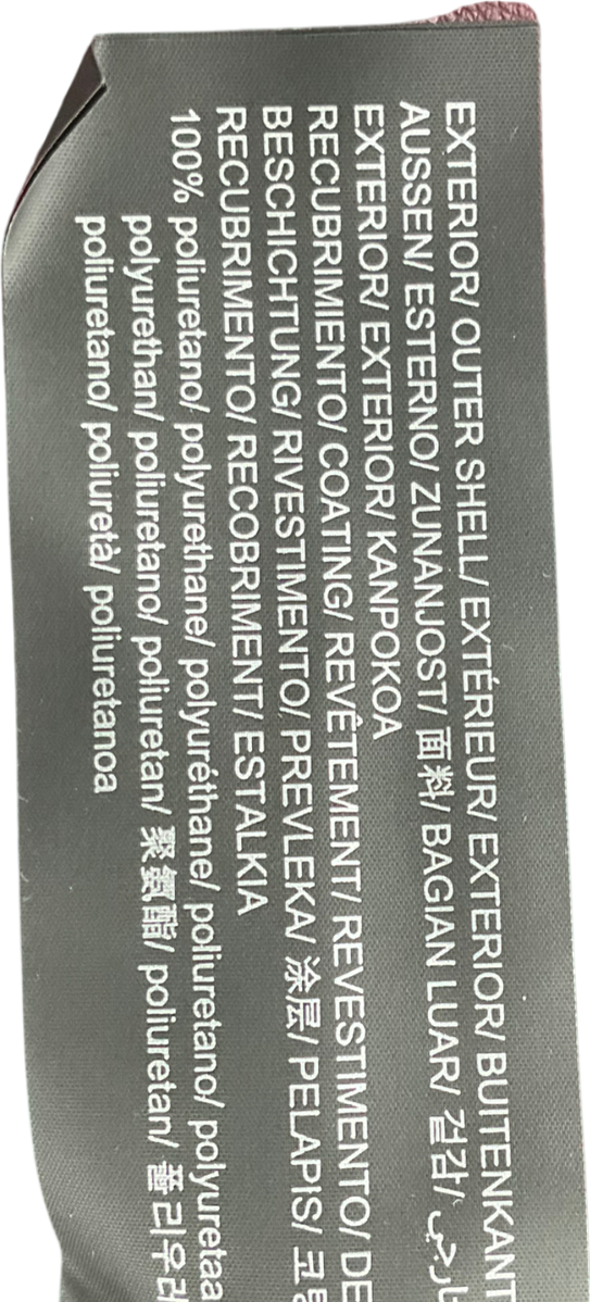 Pull & Bear Red Belted Faux Leather Trench Coat UK M