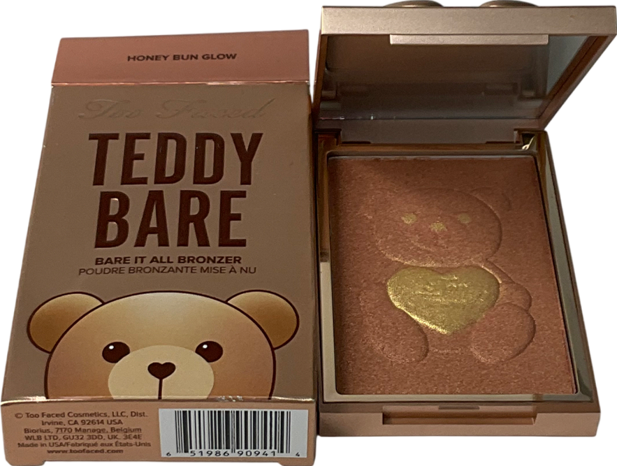 Too Faced Limited Edition Teddy Bare Bronzer Honey Bun Glow One size