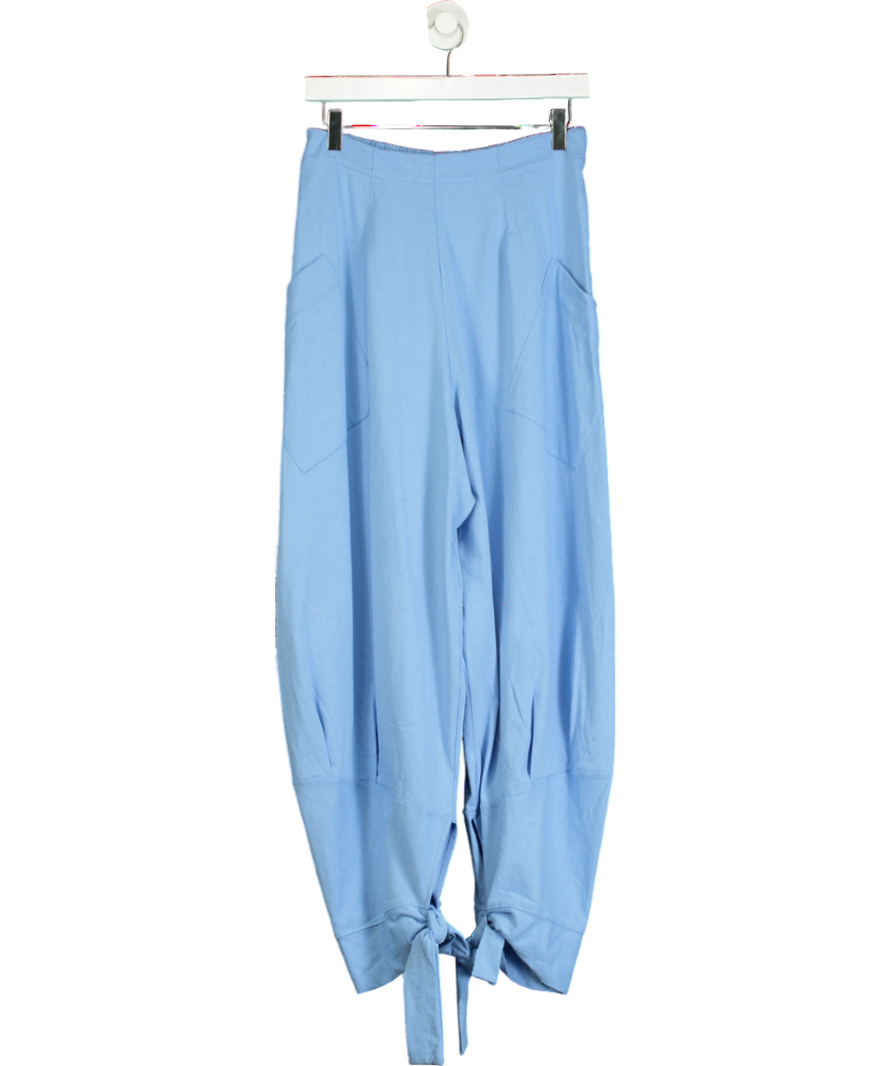 Free People Beach Cornflower Blue Quinn Trousers UK S