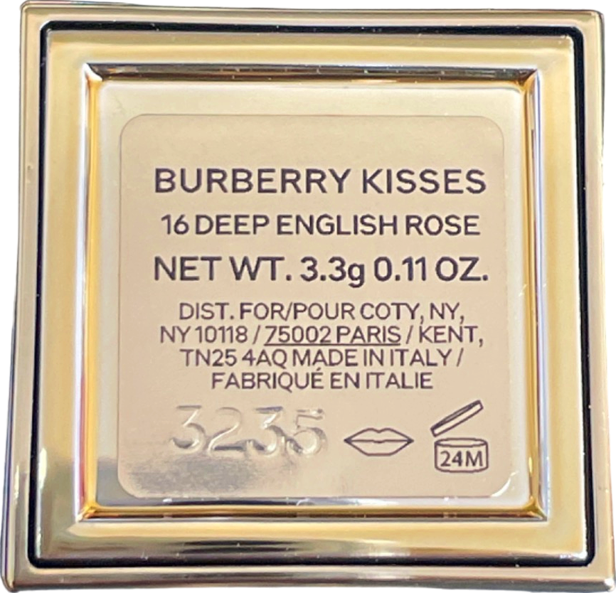 Burberry Kisses Lipstick 16 Deep English Rose 3.3g