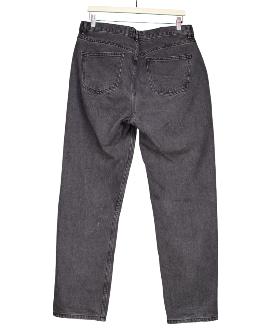 ASOS Black Barrel Leg Jeans W32