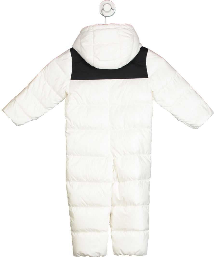 Moncler White Padded Puffer Down Suit 2 Years
