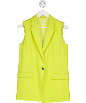 Pinko Yellow Suit Waistcoat UK 10