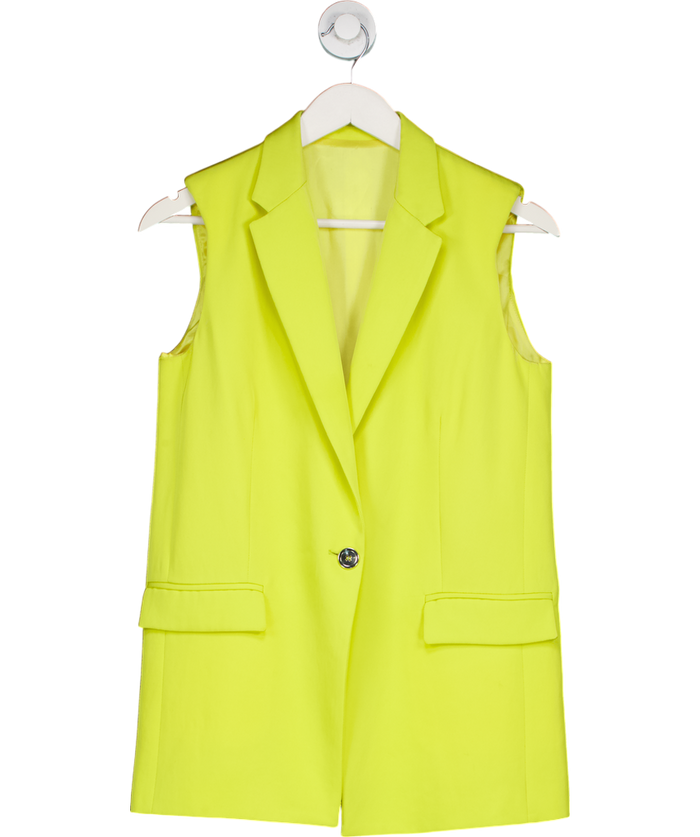 Pinko Yellow Suit Waistcoat UK 10