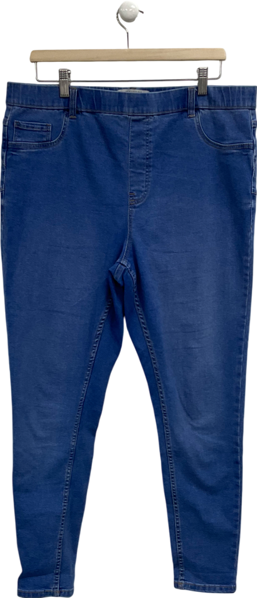 New Look Blue Emilee Jeggings UK 18