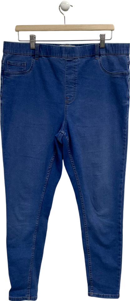 New Look Blue Emilee Jeggings UK 18