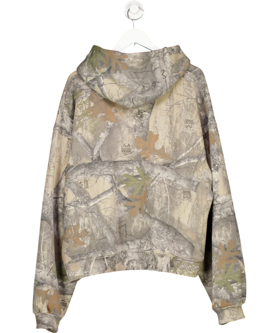 Akimbo Grey Realtree Camo Hoodie UK L