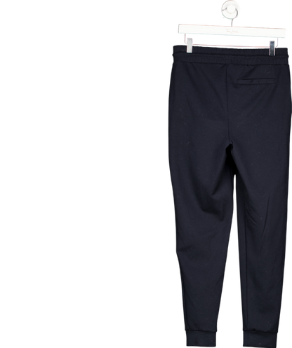 REISS Blue Premier Drawstring Jersey Joggers UK XS