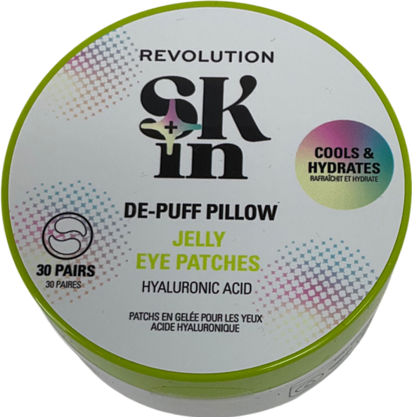 Revolution De Puff Pillow Jelly Eye Patches 30 pairs