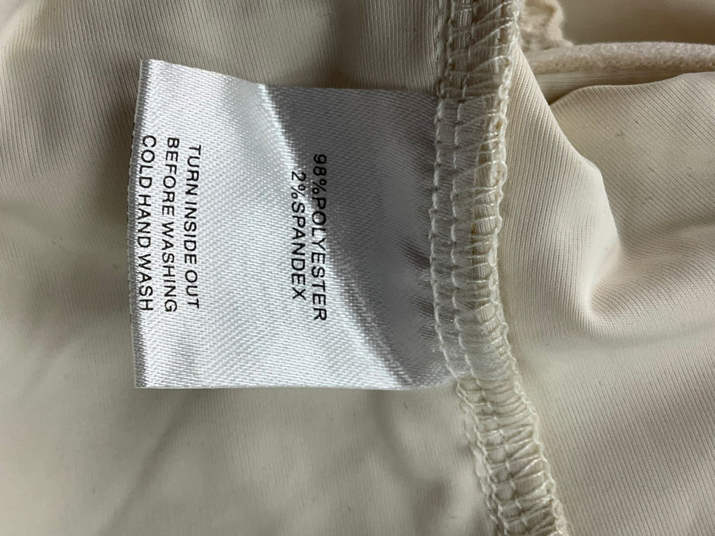 White Fox Cream Play It Off Strapless Bustier UK XL