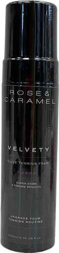Rose & caramel Velvety - Olive Tanning Foam 200ml