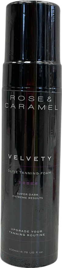 Rose & caramel Velvety - Olive Tanning Foam 200ml