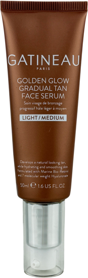 Gatineau Golden Glow Gradual Tan Face Serum 50ml