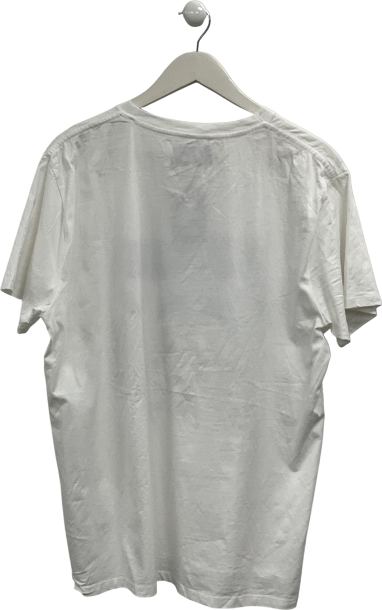 Art of football White The Amazing Haalad T-shirt UK XL