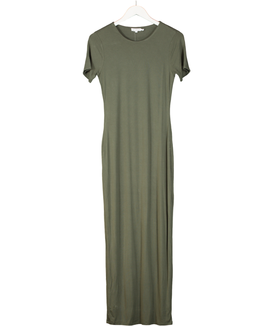 Good American Green T-shirt Maxi Dress UK M