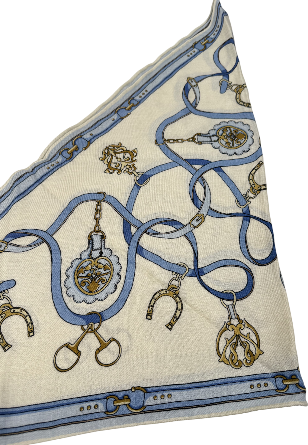 J.McLaughlin Cream Cashmere Scarf One Size