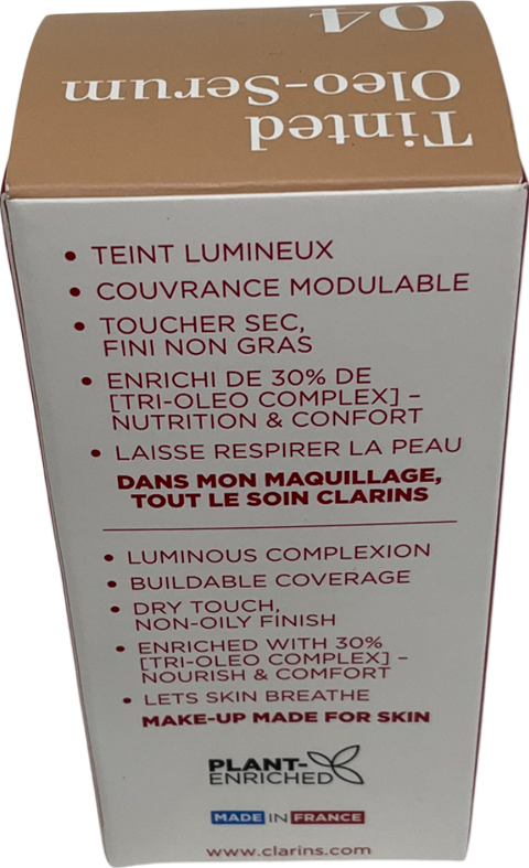 Clarins 04 Tinted Oleo-serum 30 ml