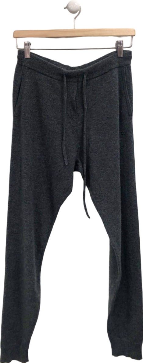Chinti & Parker Grey Essential Cashmere Joggers UK S