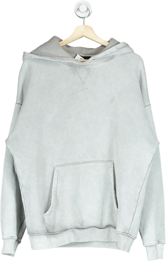 Boda Skins Grey Organic Cotton Hoodie UK S