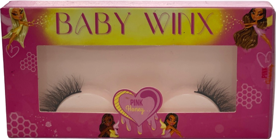 Baby Winx Pink Honey Pixies Luxury Mink Lashes