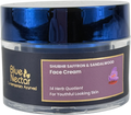 BLUE NECTAR Anti Aging Face Cream For Women With Saffron Sandalwood | Ayurvedic Alternate To Retinol Cream For Fine Lines & Wrinkles | Day & Night Face Moisturiser For Mature Skin 100g