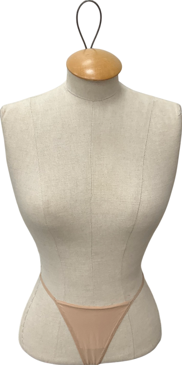 SKIMS Beige T-string Thong - Clay UK S