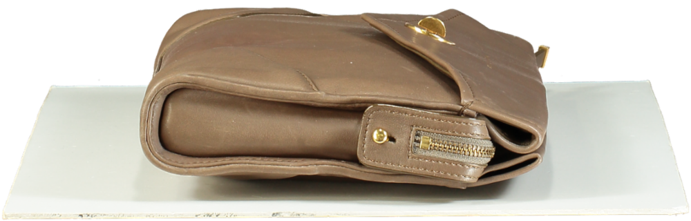 Marc by Marc Jacobs Taupe Leather Oversize clutch bag