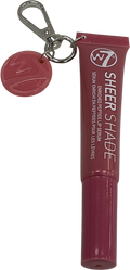 w7 Sheer Shade Lip Gloss With Key Ring Dusk Petal 10ml