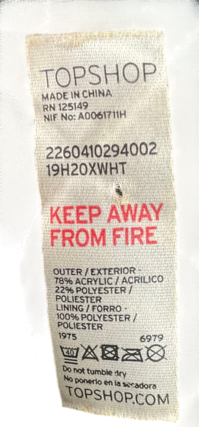 Topshop Brown Faux Fur Trapper Hat One Size