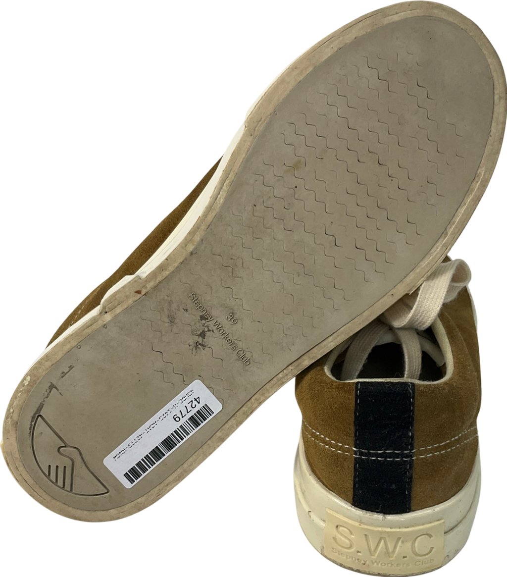 s.w.c Brown Dellow 02 Suede Trainers UK 6 EU 39 👠