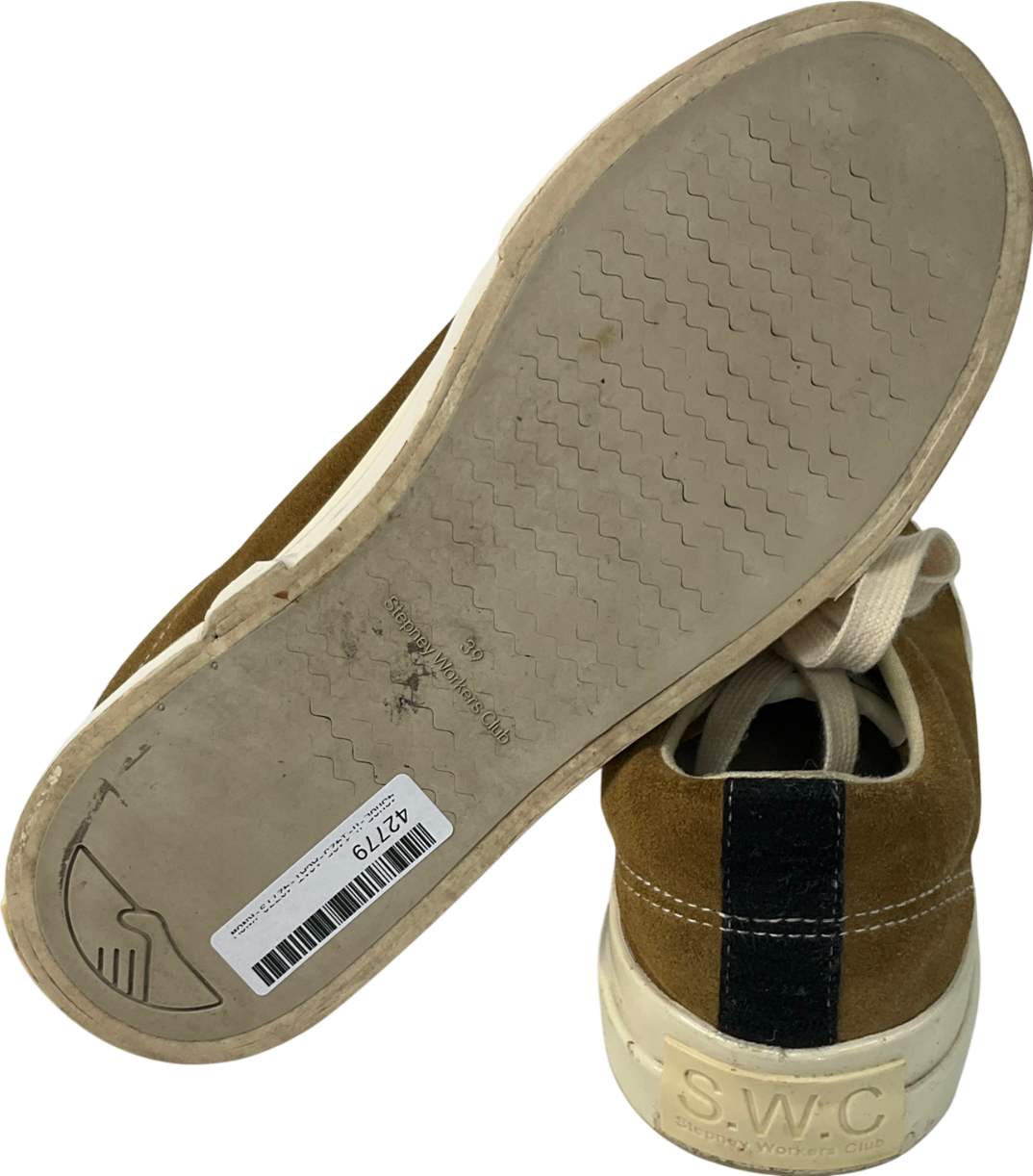 s.w.c Brown Dellow 02 Suede Trainers UK 6 EU 39 👠