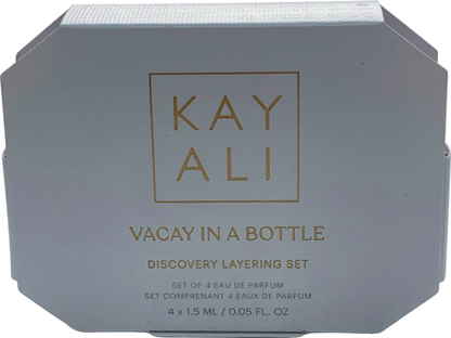 Kayali Vacay in a Bottle Discovery Layering Set 4x1.5ml