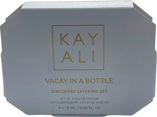 Kayali Vacay in a Bottle Discovery Layering Set 4x1.5ml