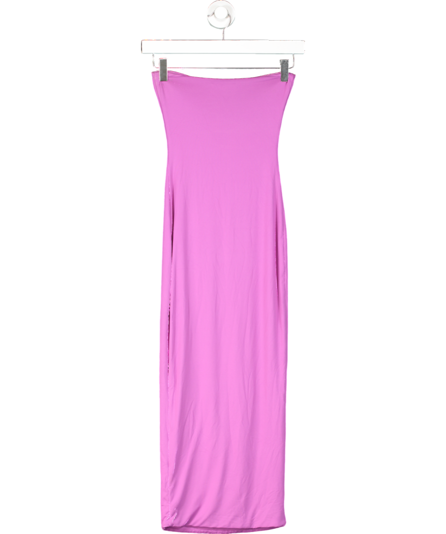 Meshki Purple Strapless Maxi Dress UK XXS