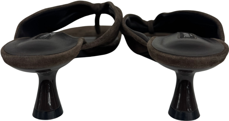 Tony Bianco Brown Topaz Espresso Suede - Us 7 UK 5 EU 38 👠