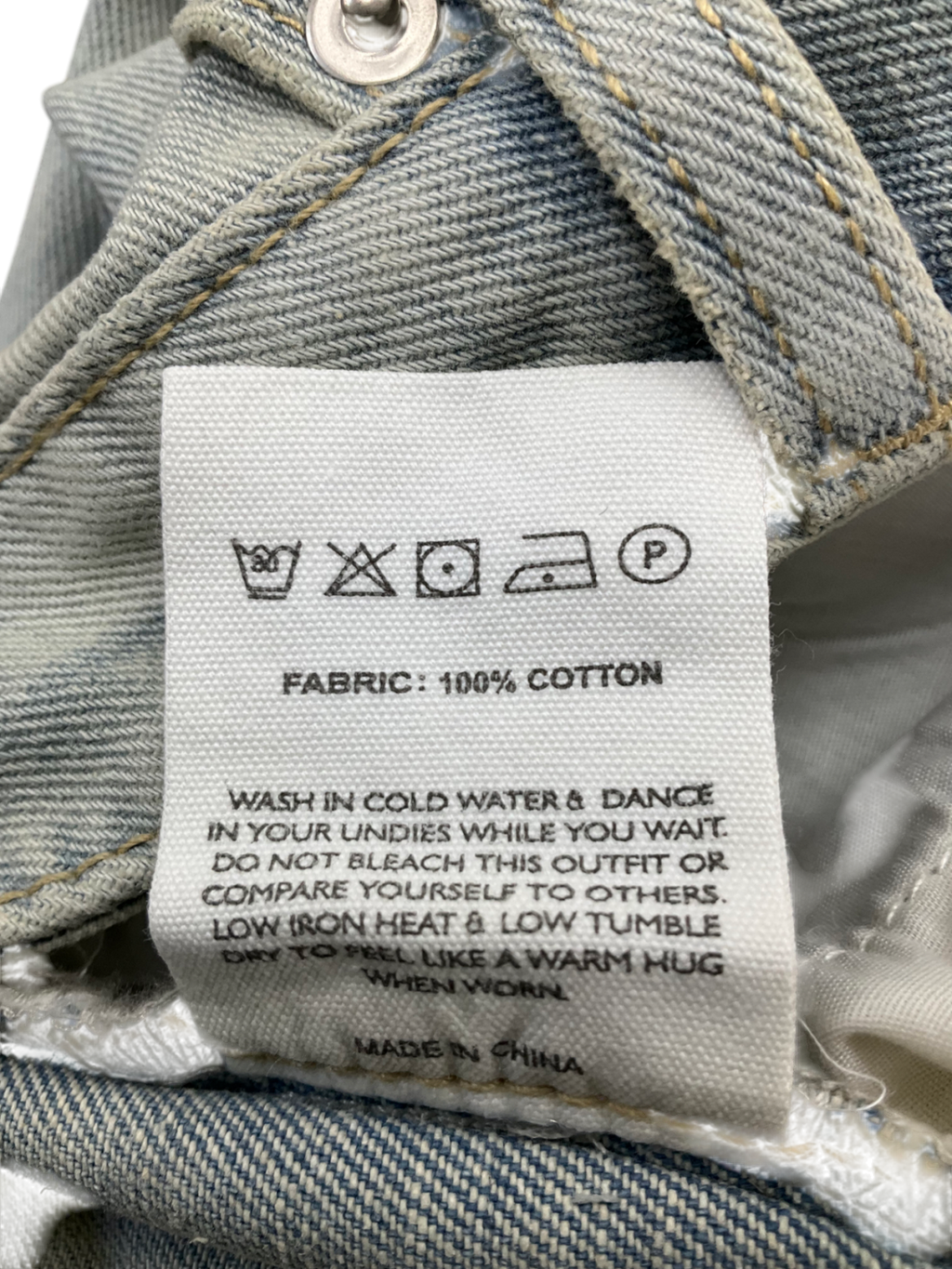 Peppermayo Blue Keanna Low Rise Denim Jeans UK 8