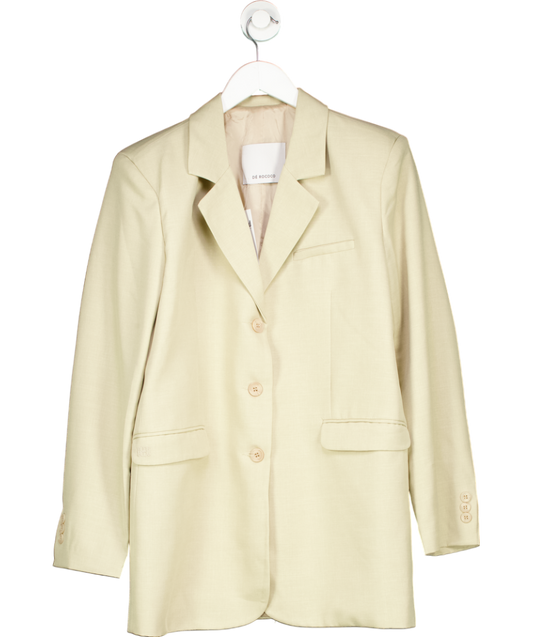 De Rococo Beige Oversize Daddy Blazer UK S