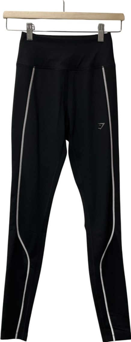 gymshark Black Running Warmth Leggings UK XS